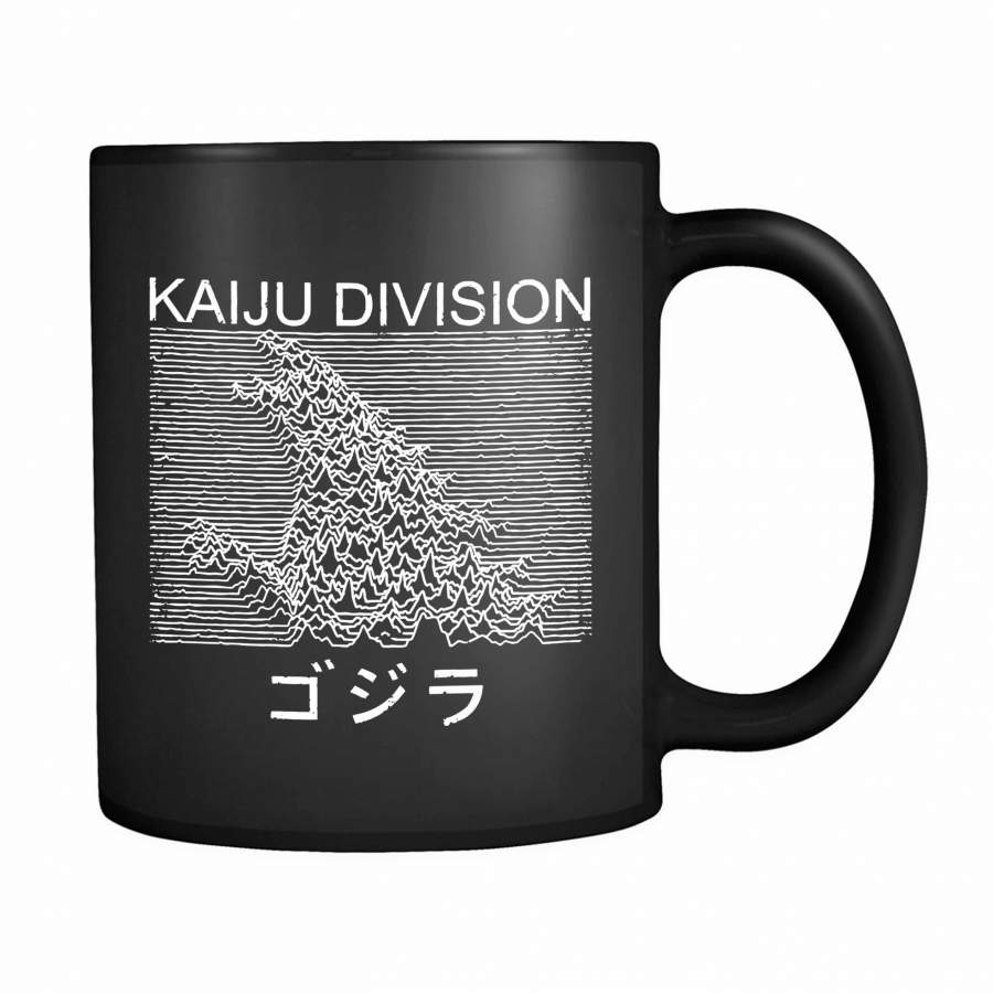 Kaiju Division Godzilla Joy Division Parody 11oz Mug