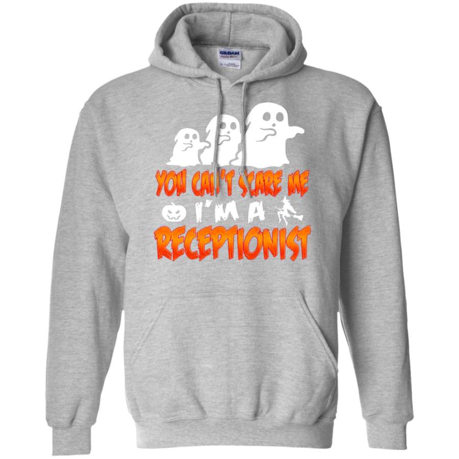 You Can’t Scare Me I’m A Receptionist Halloween T-Shirts Hoodie