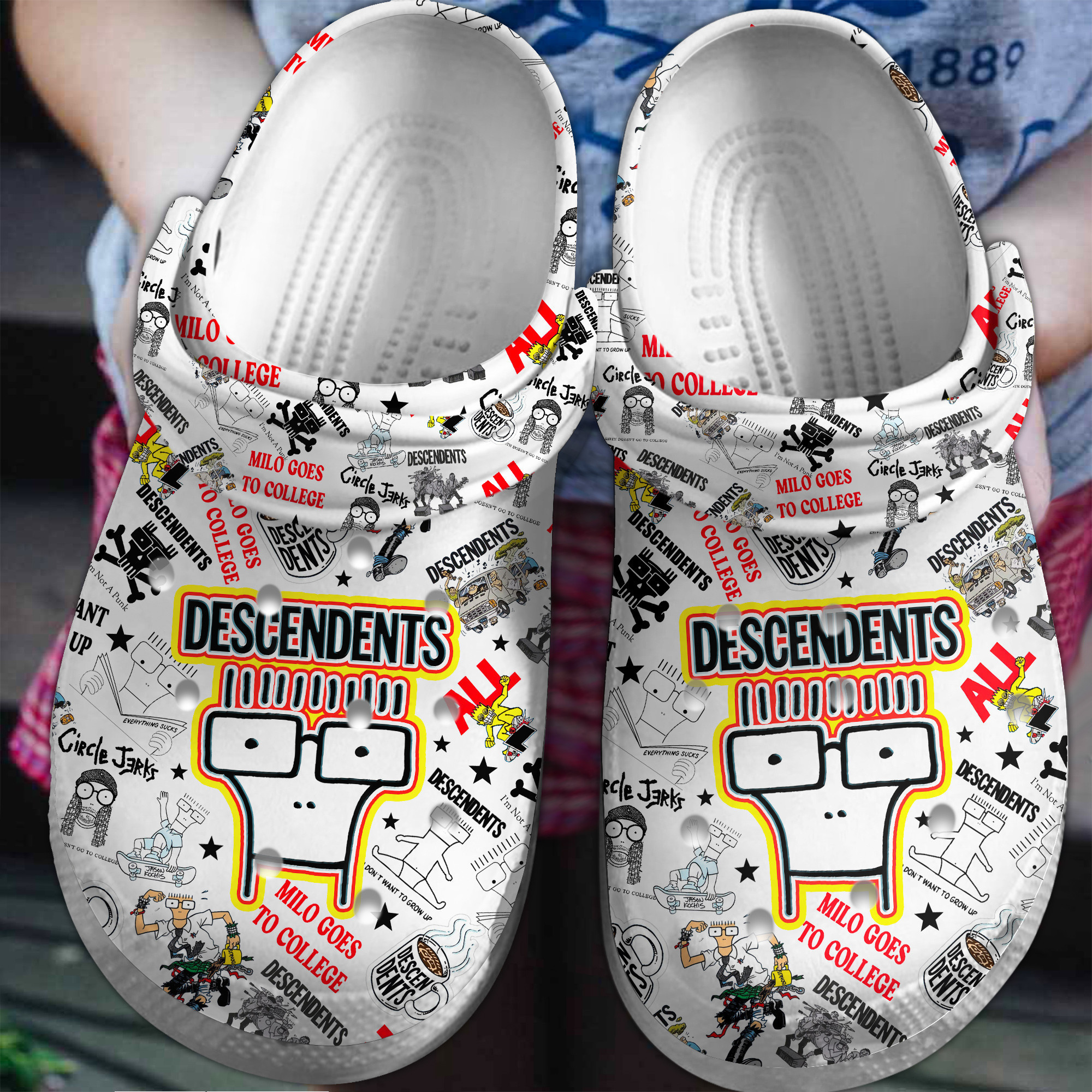 Descendents Band Crocss Clogs For Men Women And Kid 6Knrqv8R