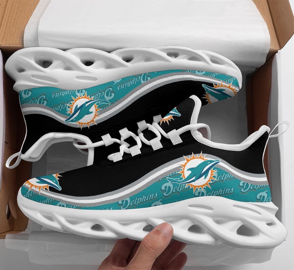 Miami Dolphins Yezy Running Sneakers Art 700