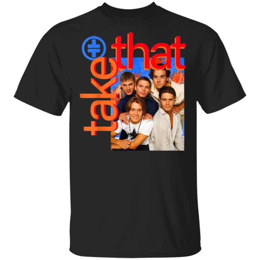 Take That Official Retro 90s Boyband Photo TShirt