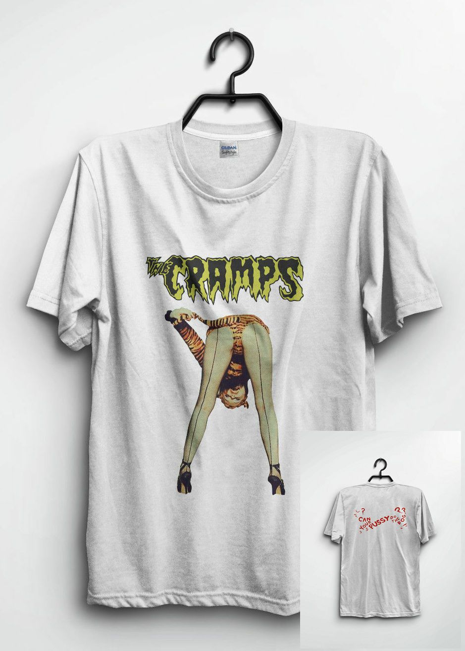 Vintage The Cramps Can Your Pussy Do The Dog Punk Rock T-Shirt