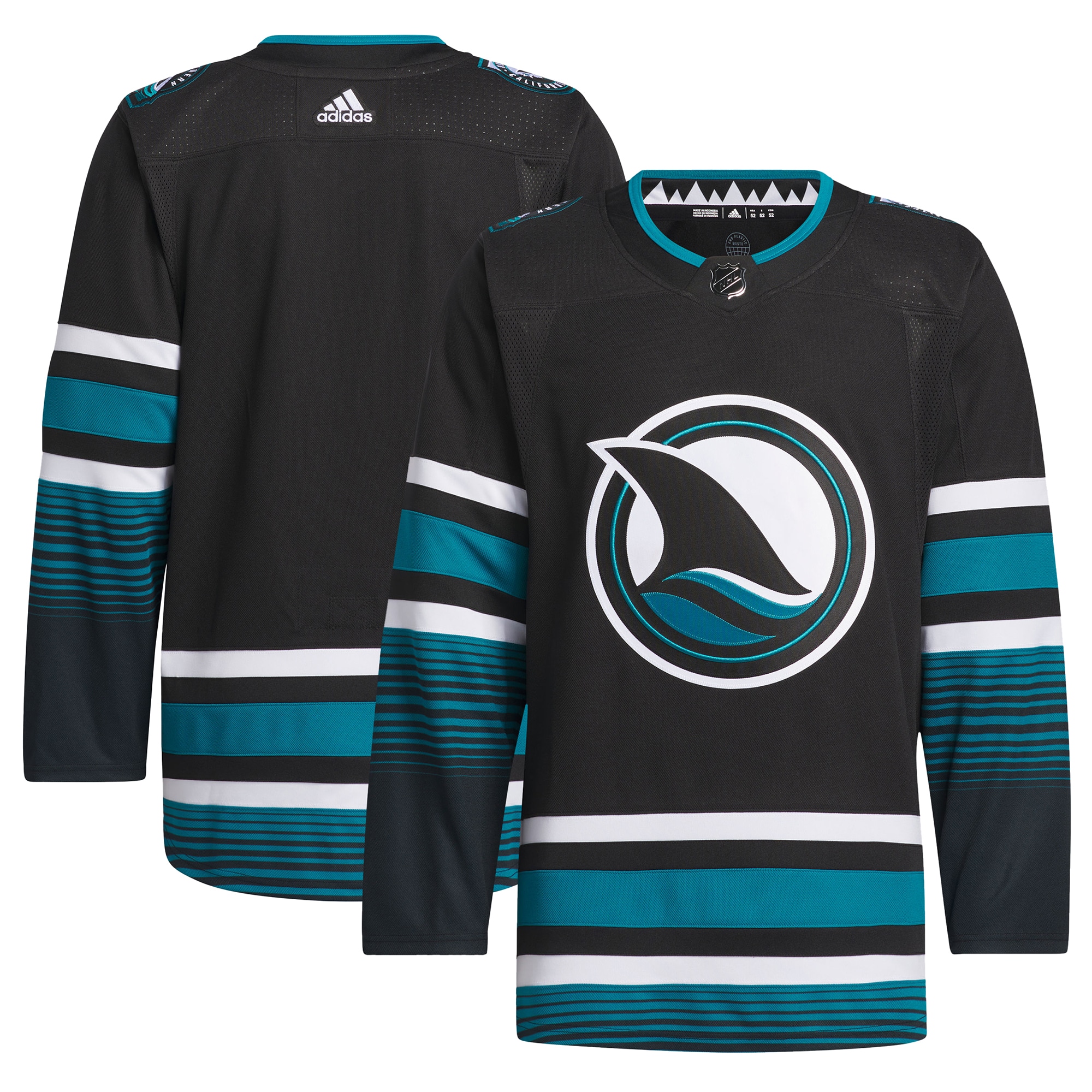 San Jose Sharks Alternate Authentic Primegreen Jersey – Black