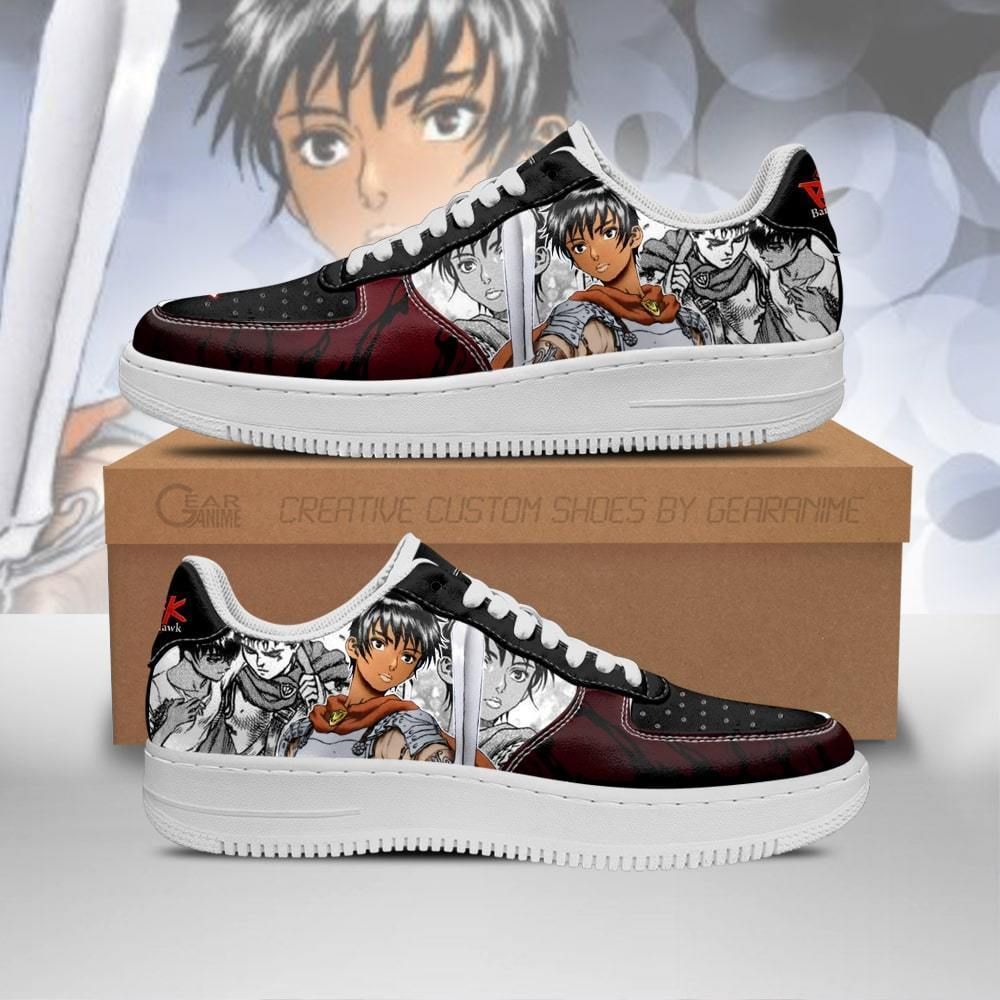Berserk Casca Berserk Mixed Manga Air Force Shoes Sneakers Custom Anime