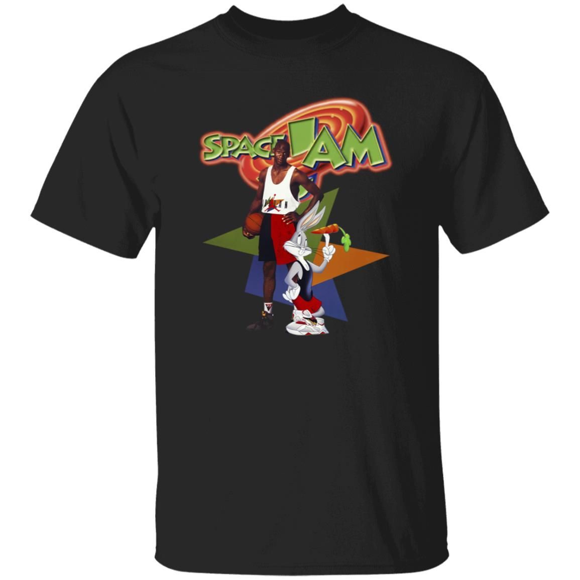 Bugs Bunny T Shirt Space Jam poster Mars Blackmon Bugs Bunny Hare Jumpman T Shirt Michael Jordan x Bugs Bunny T Shirt