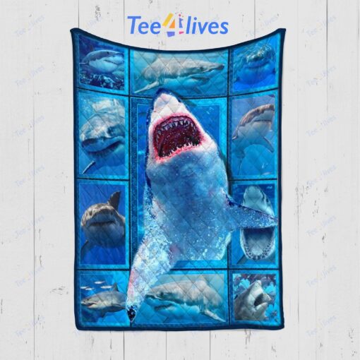 3D Shark Soft Cozy Lightweight Premium Blanket