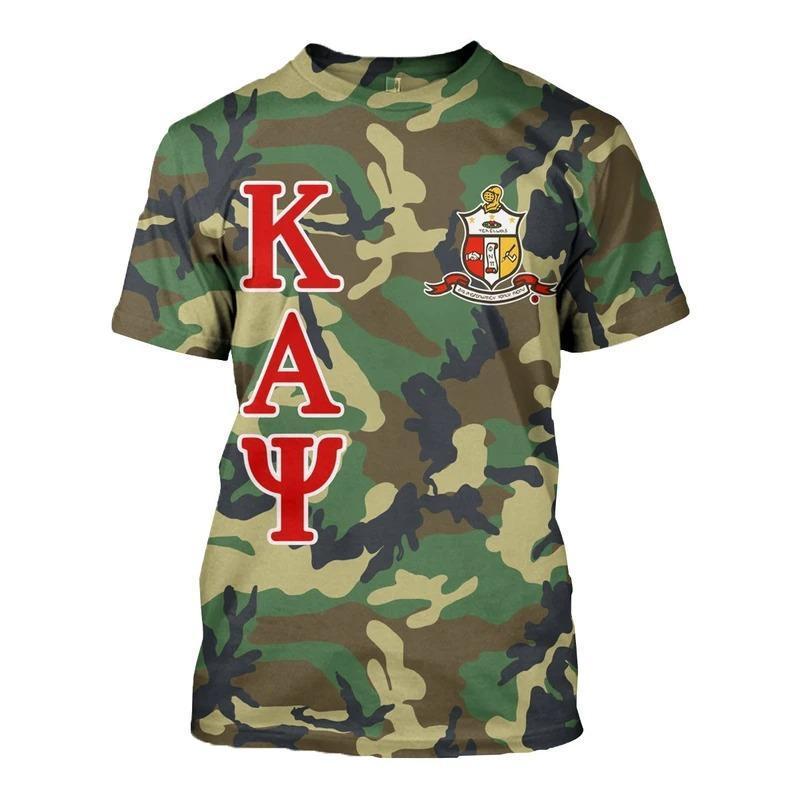 Greek Life T-Shirt – Military Kappa Alpha Psi Pareeshy T-Shirt