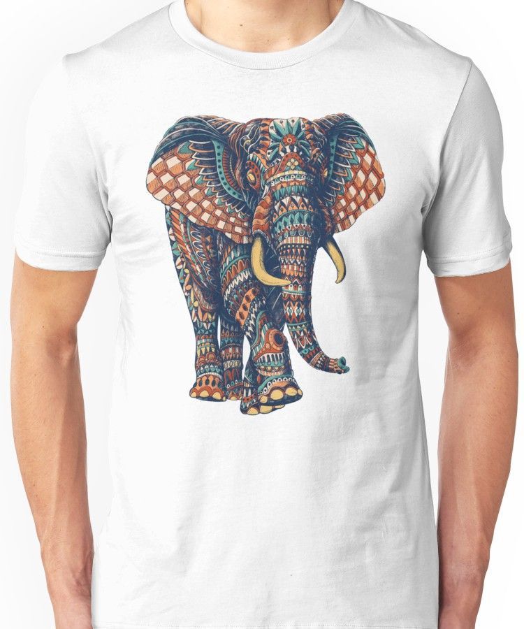 Ornate Elephant V2 Color Version Shirt