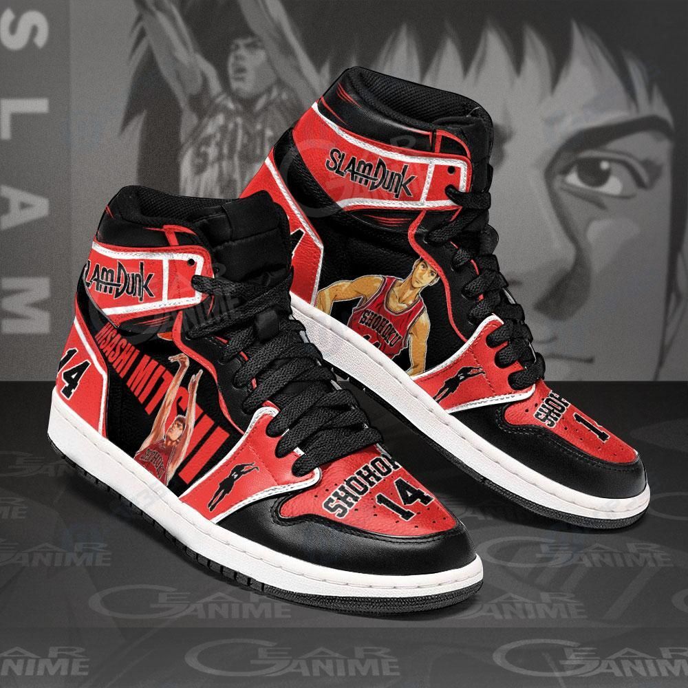 Hisashi Mitsui Sneakers Slam Dunk Anime Shoes Mn11 Air Jordan 13 Shoes Hajd2403291