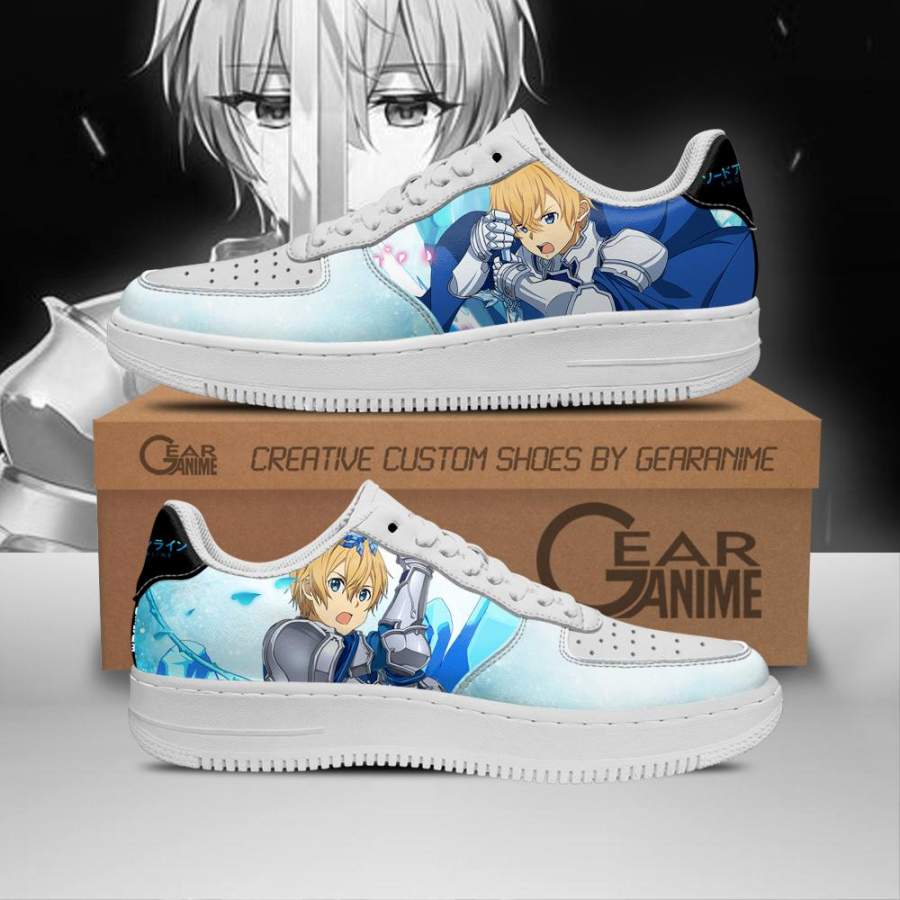 SAO Eugeo Air Force Shoes Sword Art Online Anime Sneakers PT11