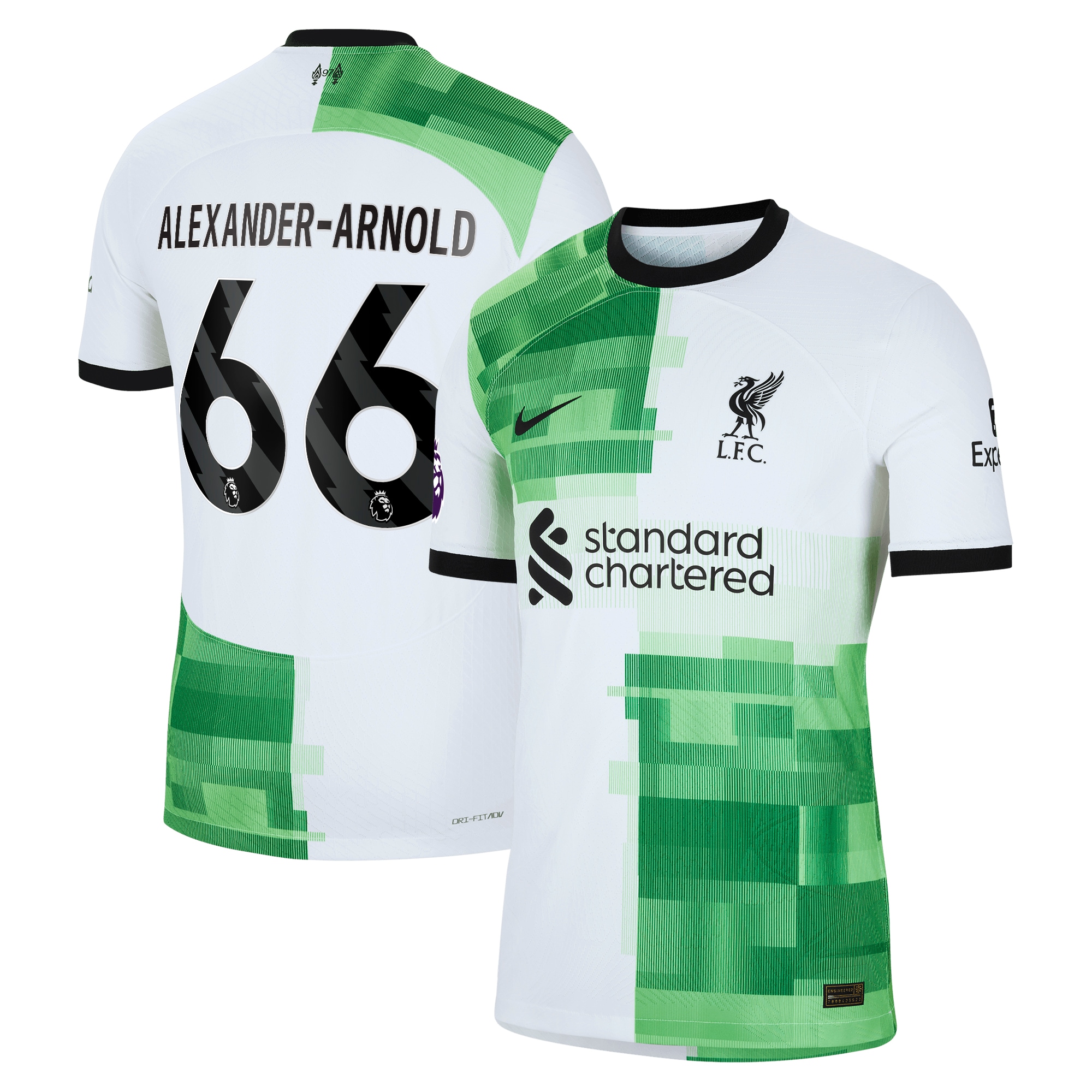 Trent Alexander-Arnold Liverpool 2023/24 Away Authentic Player Jersey – White