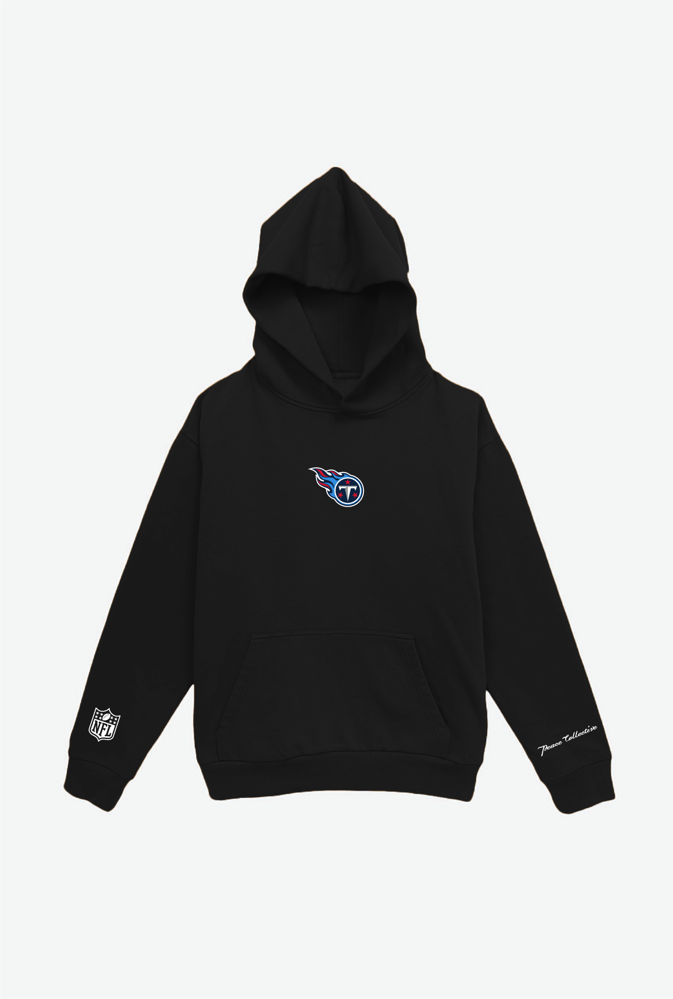 Tennessee Titans Logo Heavyweight Hoodie – Black