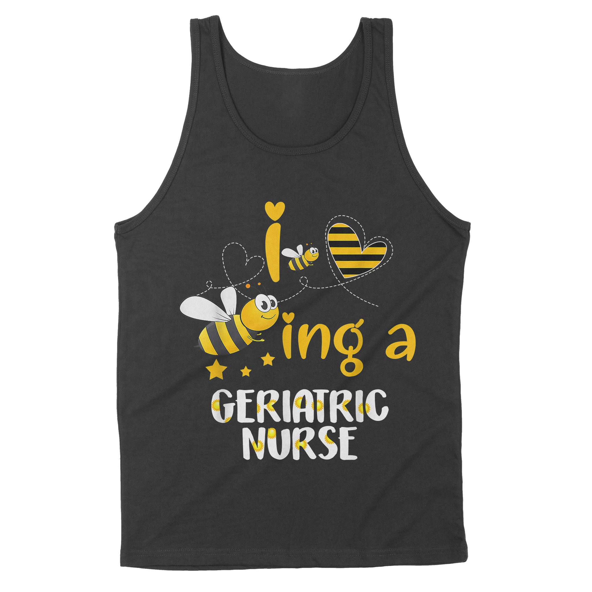 Funny Bee Shirts Geriatric Nurse – Premium Tank