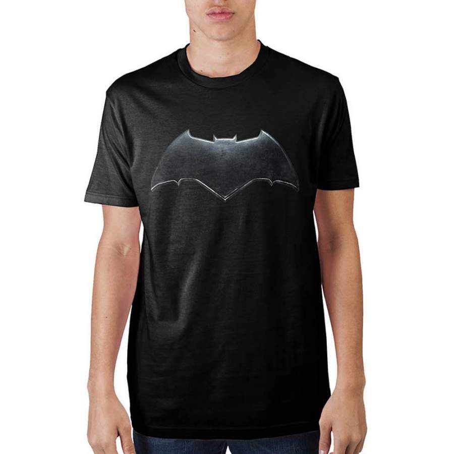 Warner Bros Justice League (Movie) Justice League Batman Logo Mens T Shirt