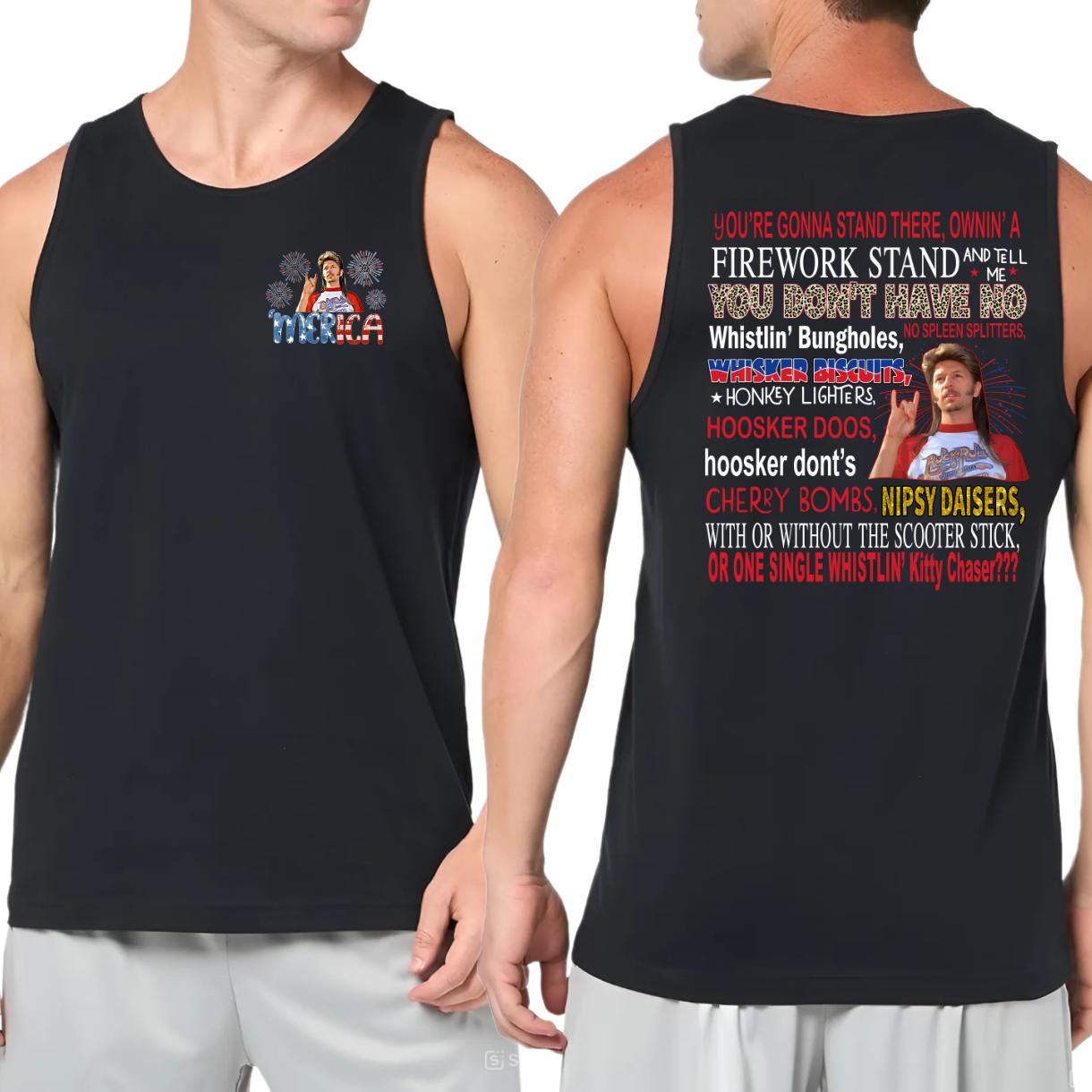 Joe Dirt 4th Of July V2 Shirt, Joe Dirt Merica Unisex Tank Top, Independence Day, For Men, For Women