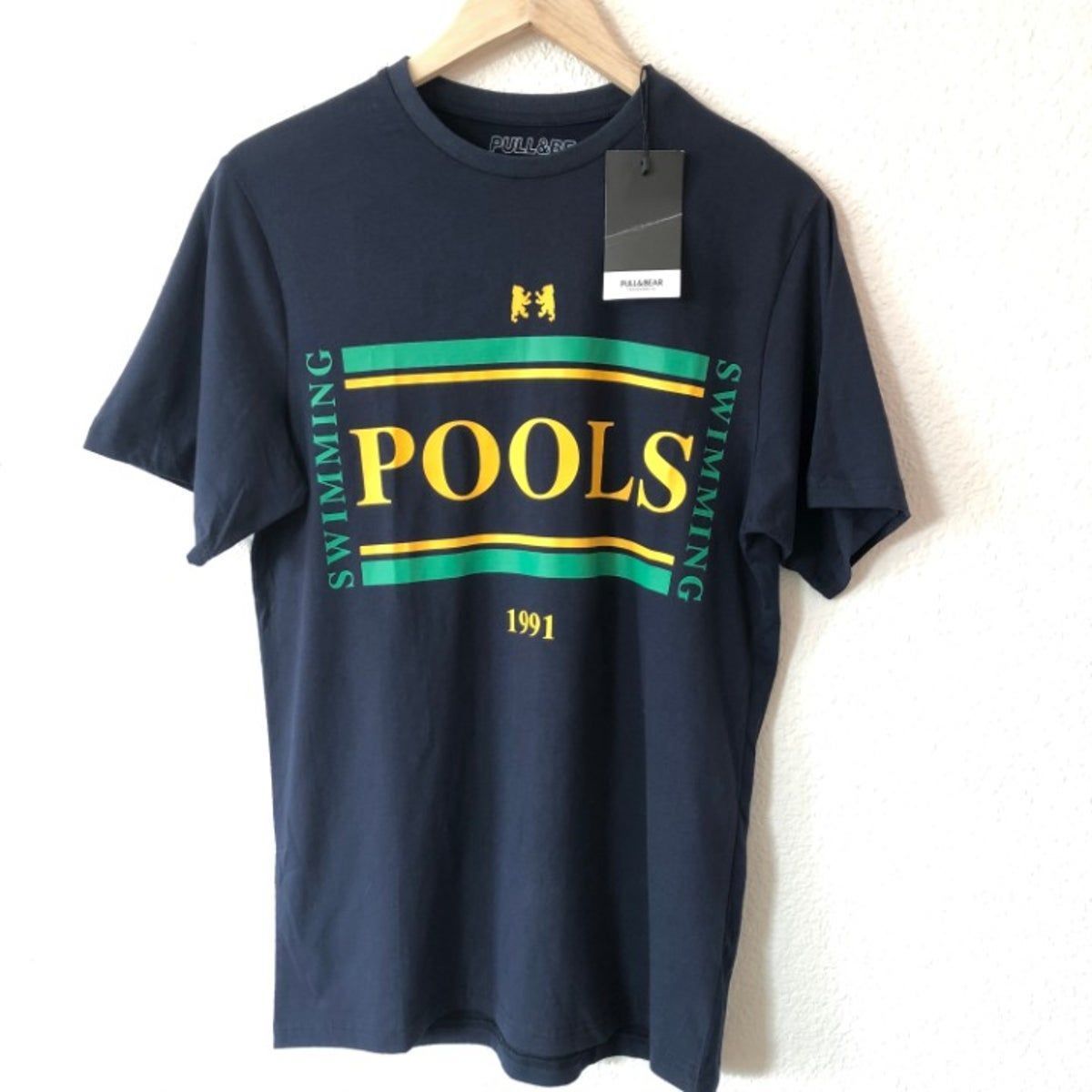 Pull Bear Swimming Pools Graphic Shirt