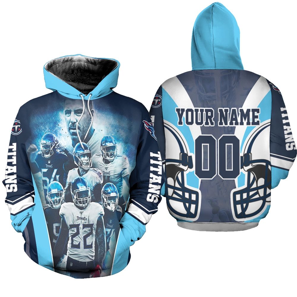 Tennessee Titans Team AFC South Division Champions Super Bowl 2021 Personalized Hoodie