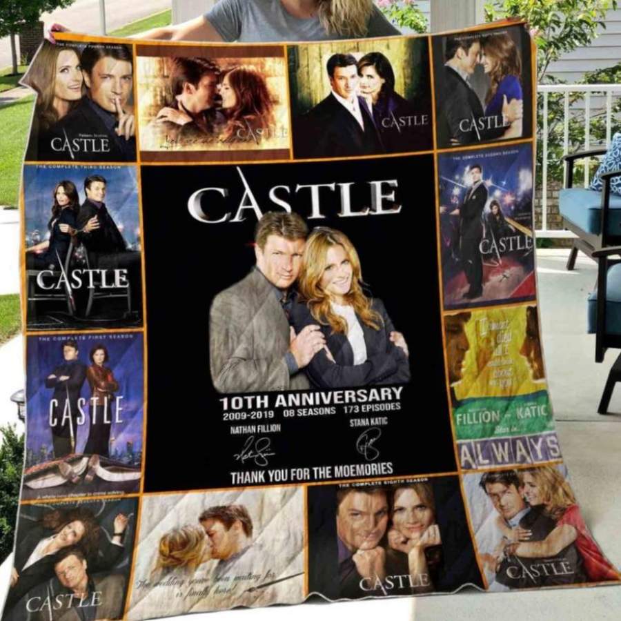 Castle (Tv Series) Quilt Blanket