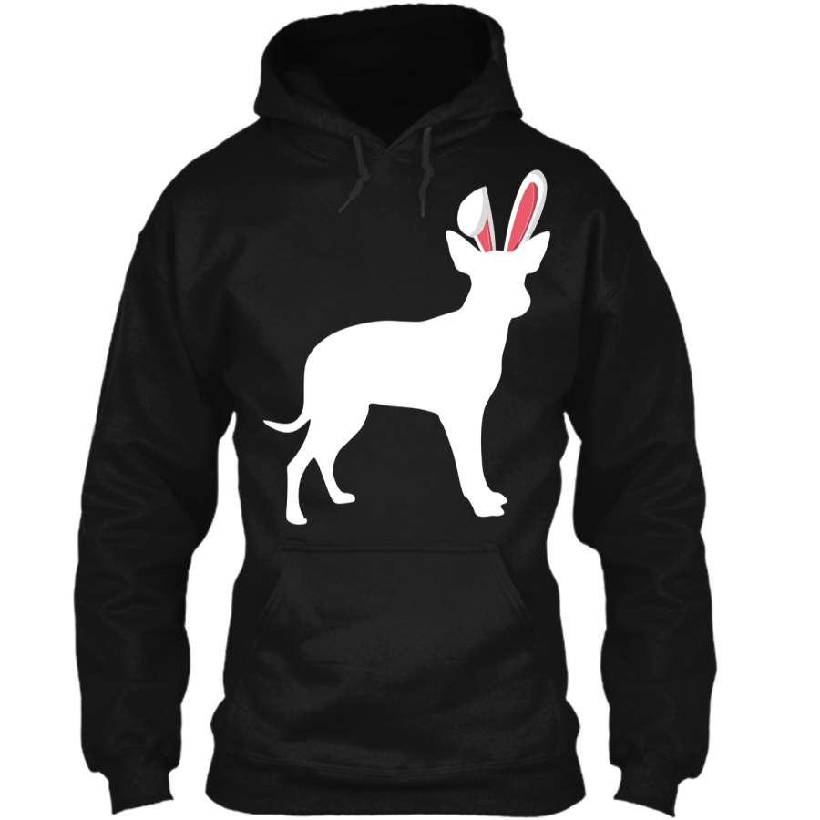 Chihuahua Easter Bunny T-Shirt For Dog Lovers Pullover Hoodie 8 oz