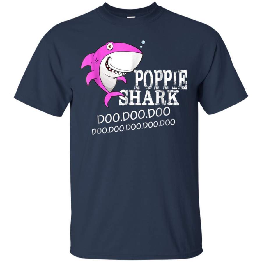 AGR Poppie Shark Baby Mommy Daddy Matching Family Shark Shirt Jaq T-shirt