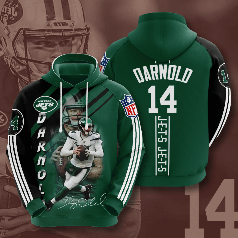 New York Jets Sam Darnold 20 Unisex 3D Hoodie Gift For Fans