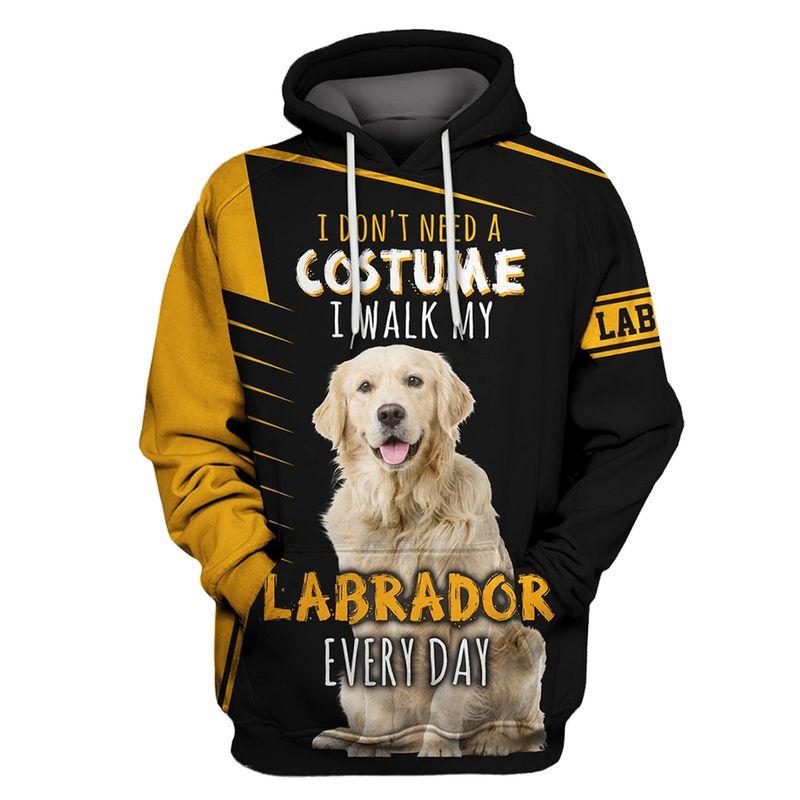 Gift Ideas 3D Print Labrador Retriver  Adult Unisex