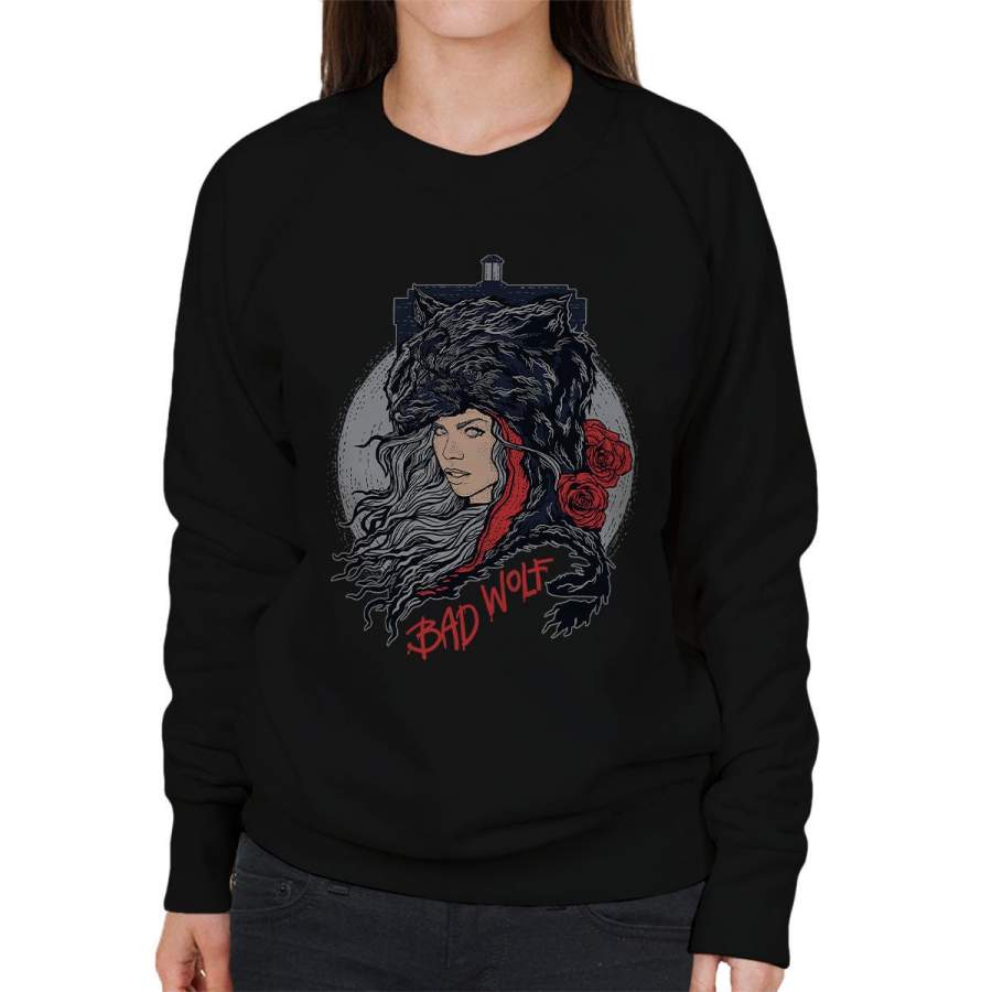 Bad Wolf Doctor Who Women’s Sweatshirt