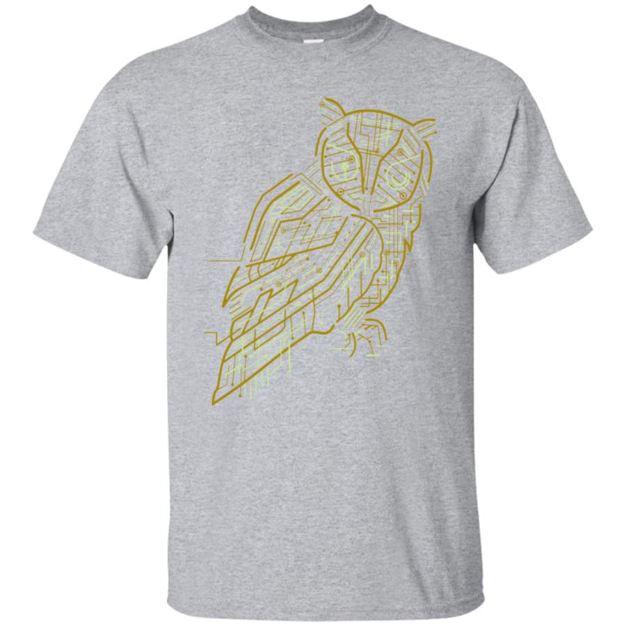 Electric Owl T-shirt | Cute Owl Tee | Owl T shirt | Owl Tee | Owl Lover Tee | Gift For Her | Cute T shirt | Birthday Gift | Owl Gift Tee