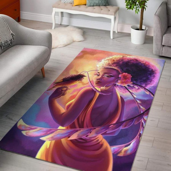 Magical Black Women Area Rug