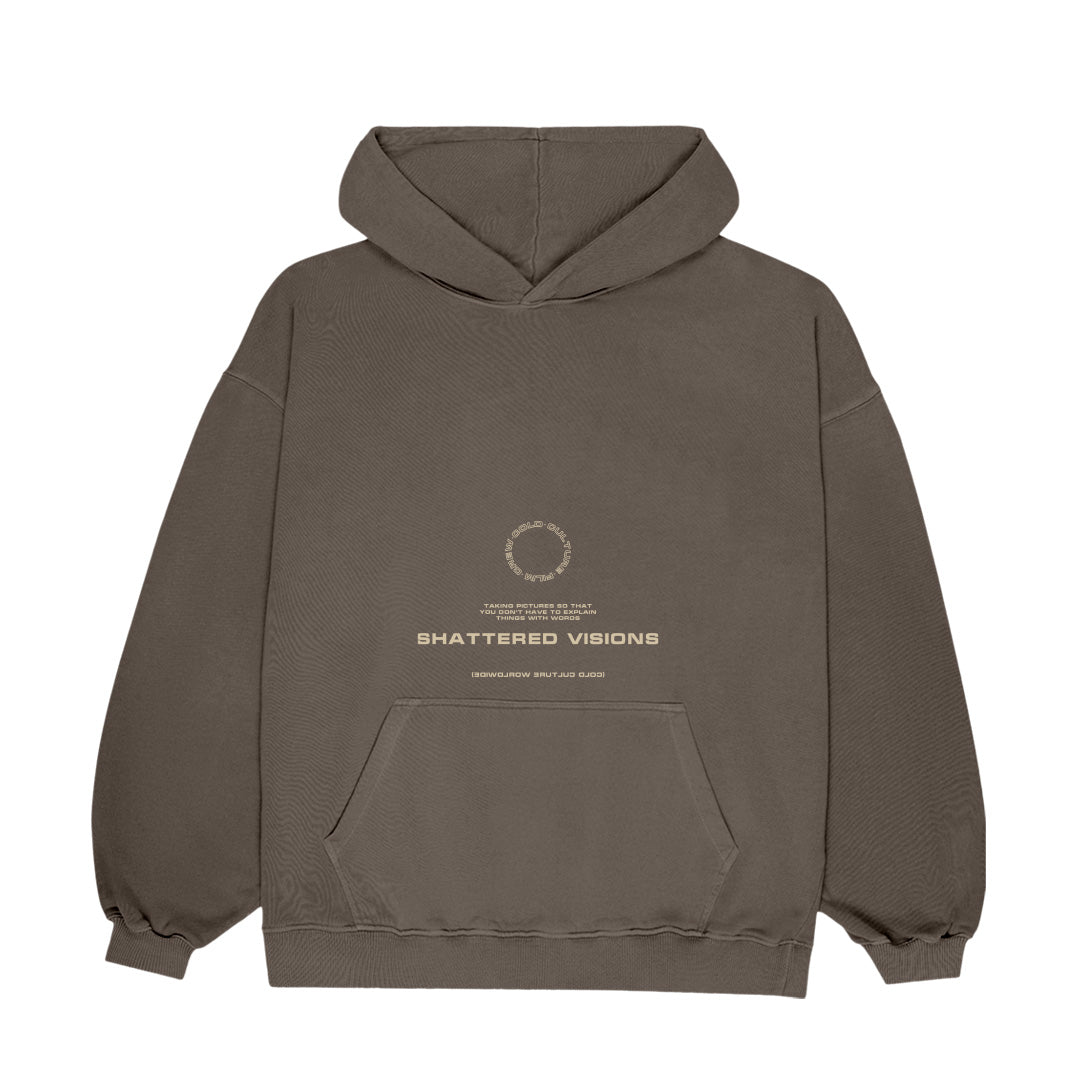 Film Crew Hoodie Dark Chocolate