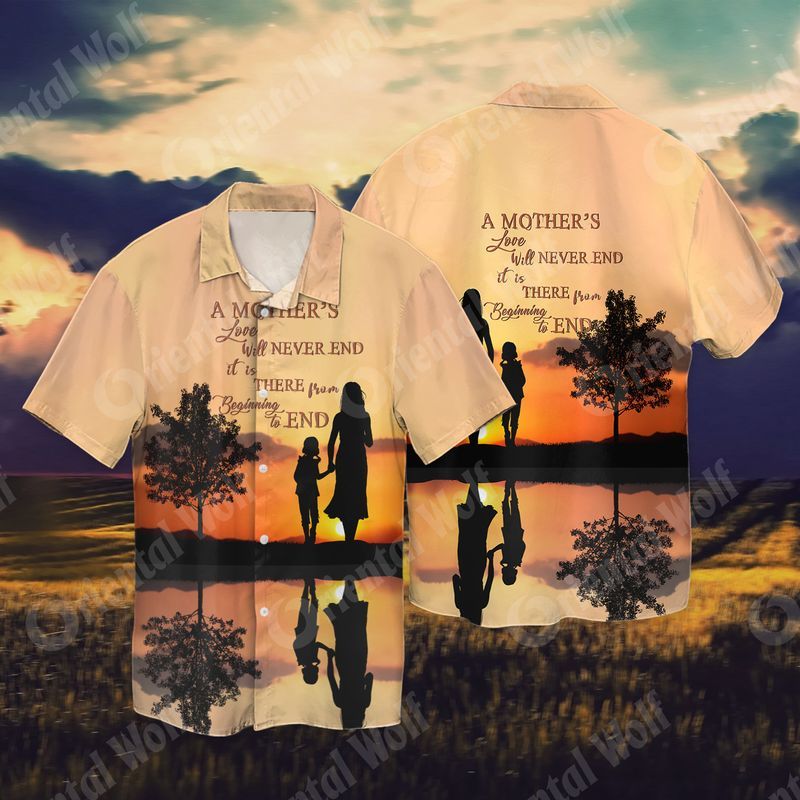 A Mother’S Love Children Mother’S Day 3D Full Print Hawaiian Shirt