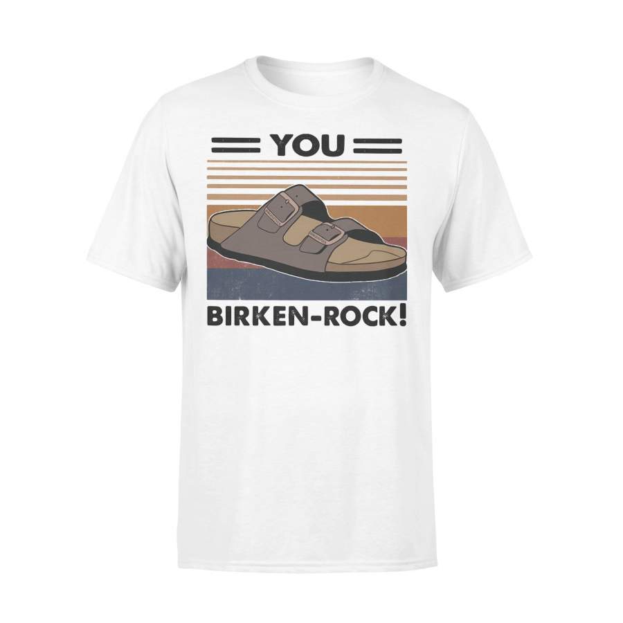 Sandal You Birken Rock Vintage Retro T-shirt