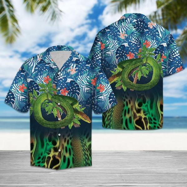 3D Snake G5728 – Hawaiian Shirt