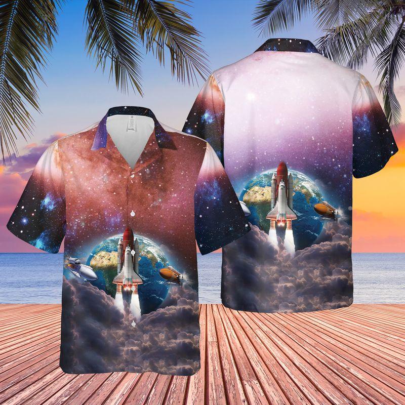 Space Shuttle Hawaii Shirt For Men Women Adult Ha56851