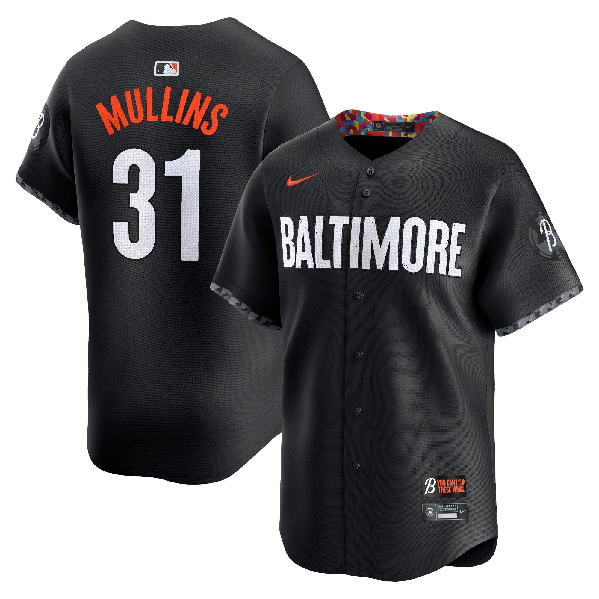 Cedric Mullins Baltimore Orioles City Connect Limited Player Jersey – Black