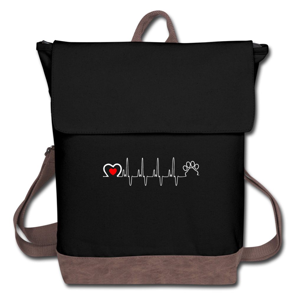 Animal Love Beat Canvas Backpack