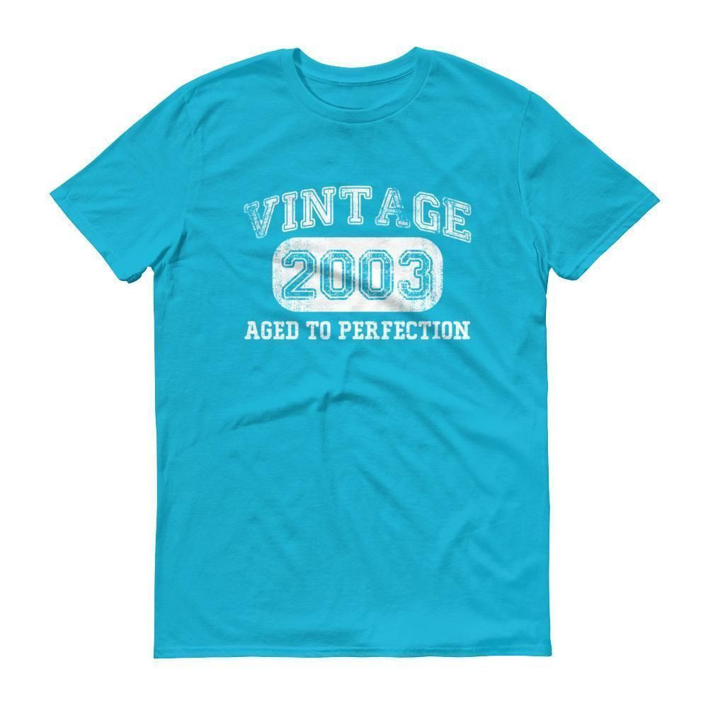 Vintage 2003 Aged To Perfection Shirt 2003 Birthday Gift Shirt