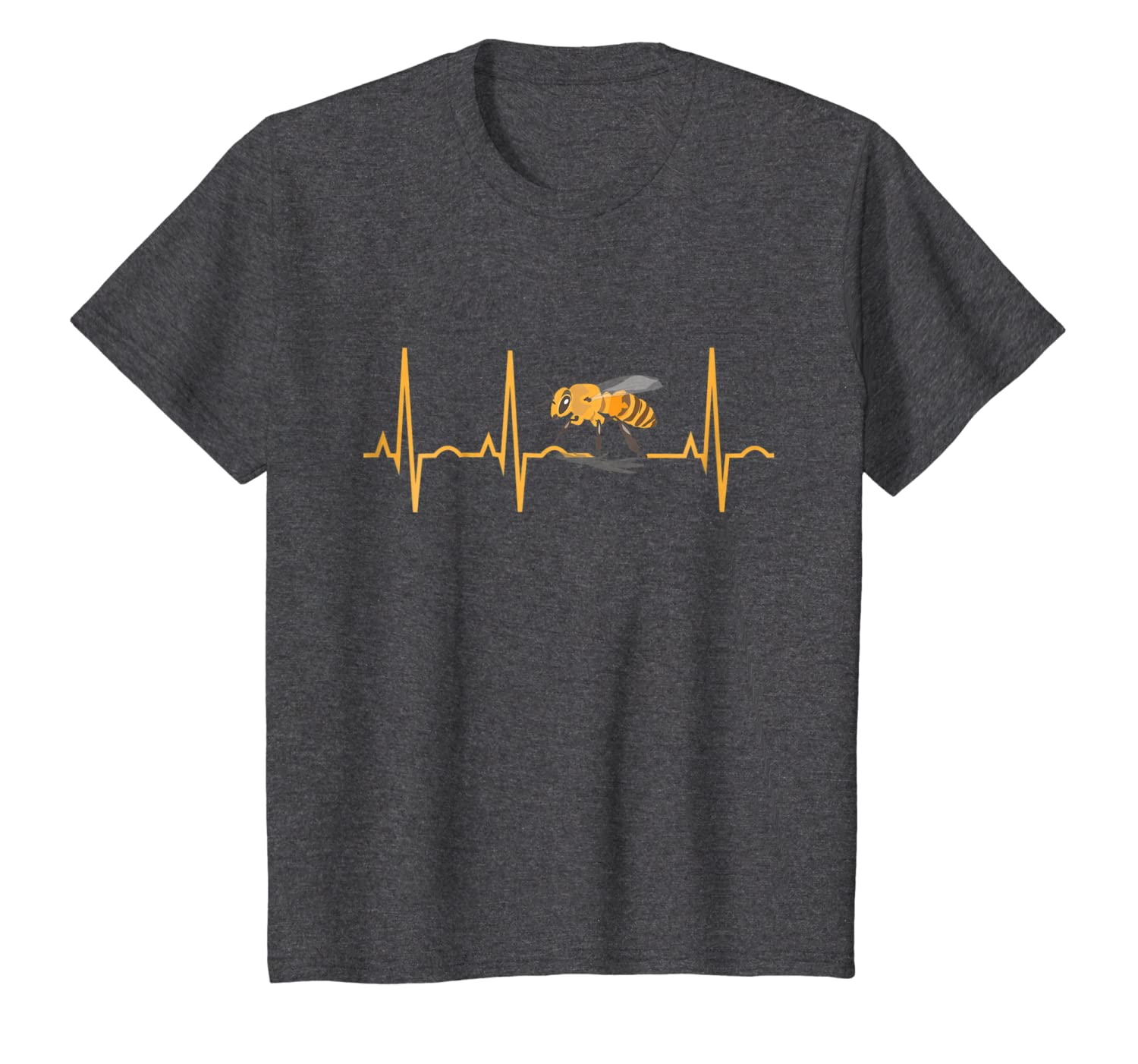 Bee Lover Gifts – Honeybee Heartbeat Tshirt Men Women Kids