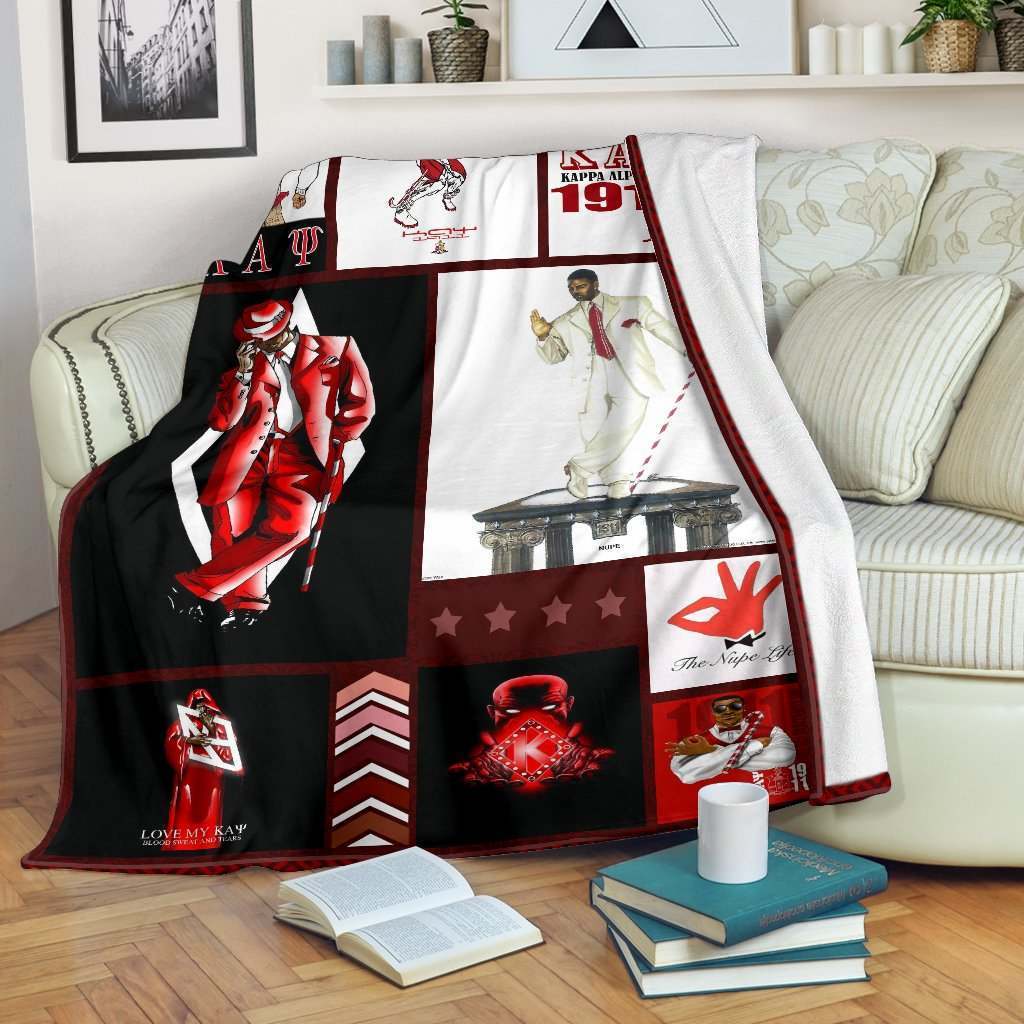 Kappa Alpha Psi Cla0910160F Fleece Blanket