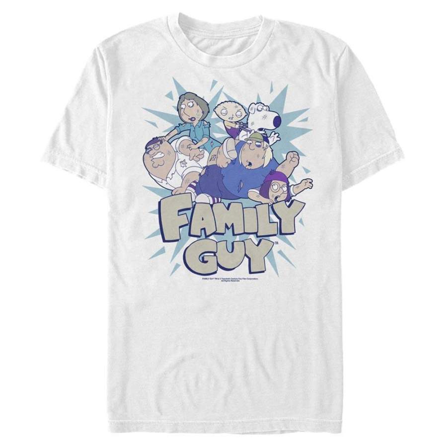 Family Guy Men’s Let’s Brawl  T-Shirt