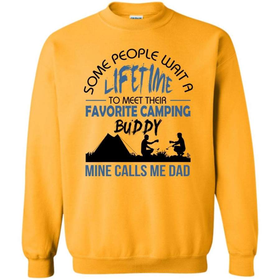 Dad & Son Camping Partner For Life T Shirt, Their Favorite Camping Buddy Sweatshirt