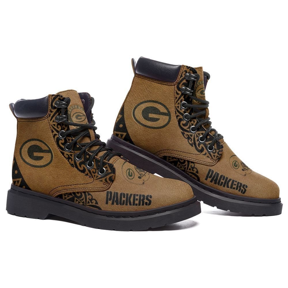 Green Bay Packers Boots – Premium Shoes/ Premium Leather Boots – Gift For Sports Lovers 80