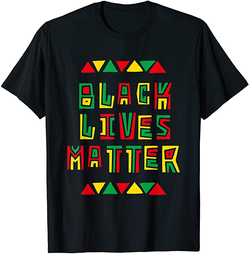 Black Lives Matter Retro BLM History Power Pride Empowerment T-Shirt