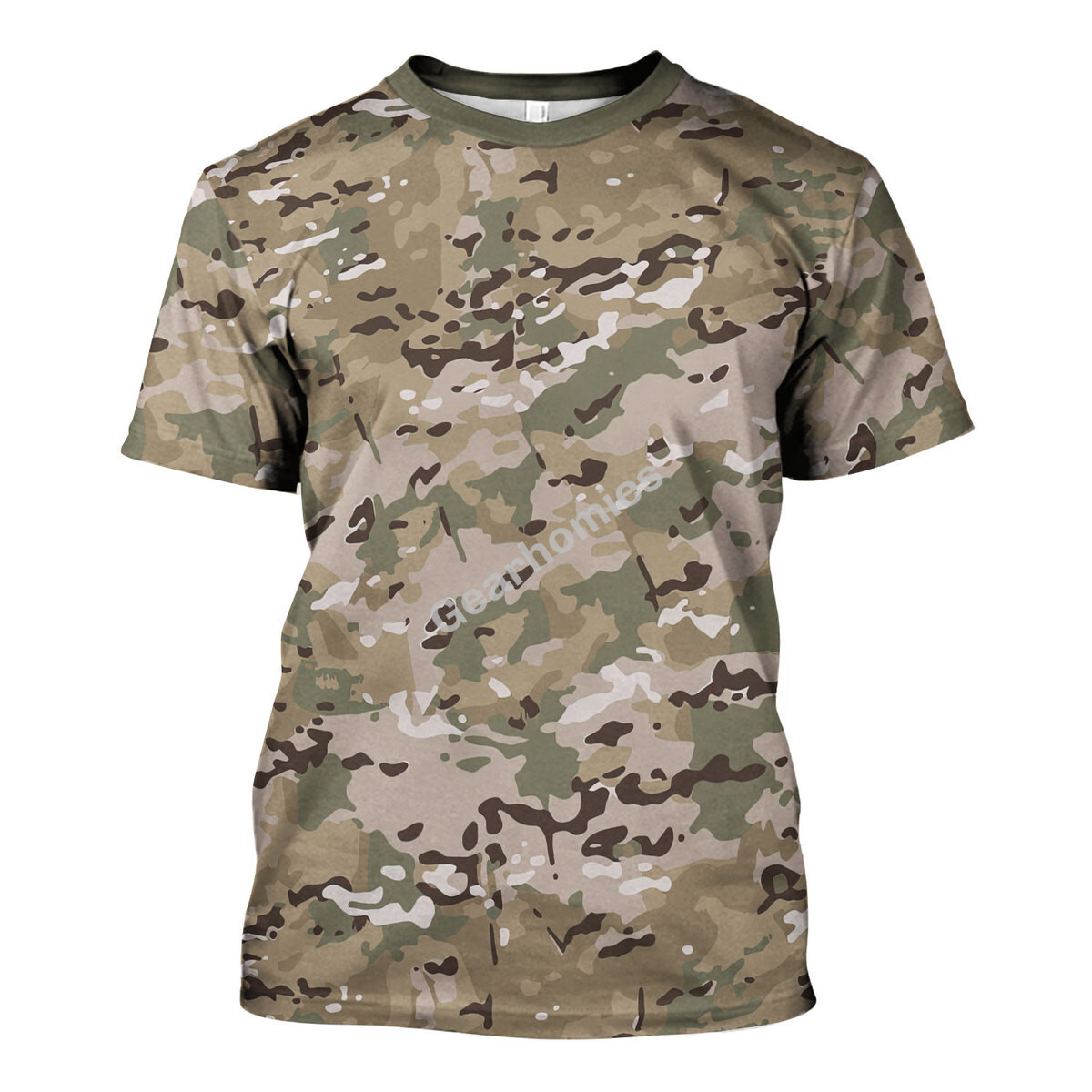 American Operational Camouflage Pattern (Ocp) T-Shirt