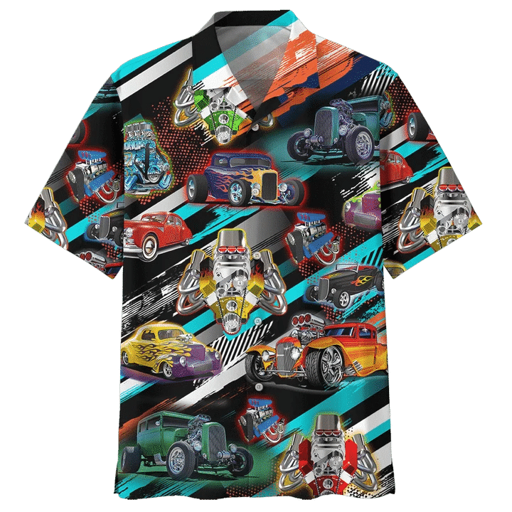 Hot Rod Hawaii Shirt Unisex Adult Ha33436