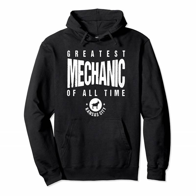 KC Greatest Mechanic of All Time Kansas City Mechanics Goat Pullover Hoodie, T Shirt, Sweatshirt