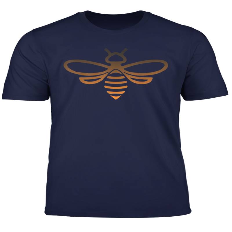 Unisex Men S Women S T Shirt Copper Golden Bee For Youth