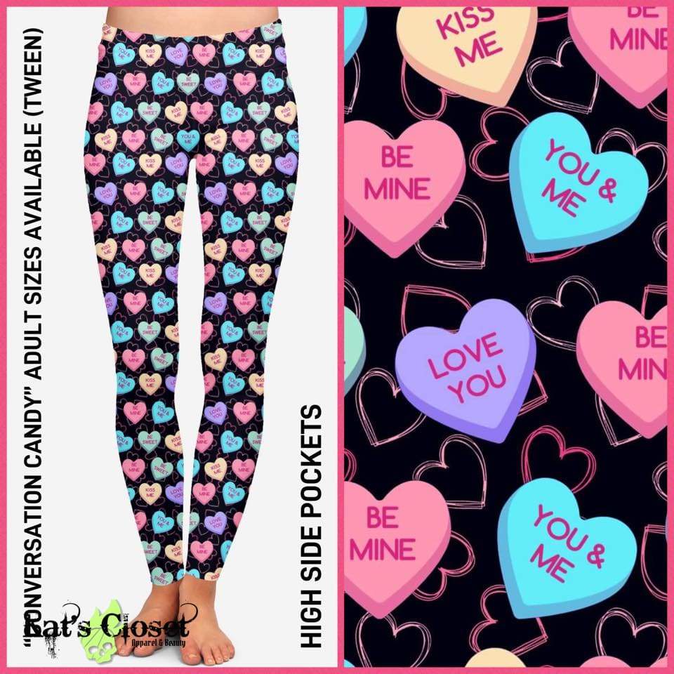 Conversation Candy Leggings W/Pockets – Eta End Of Dec