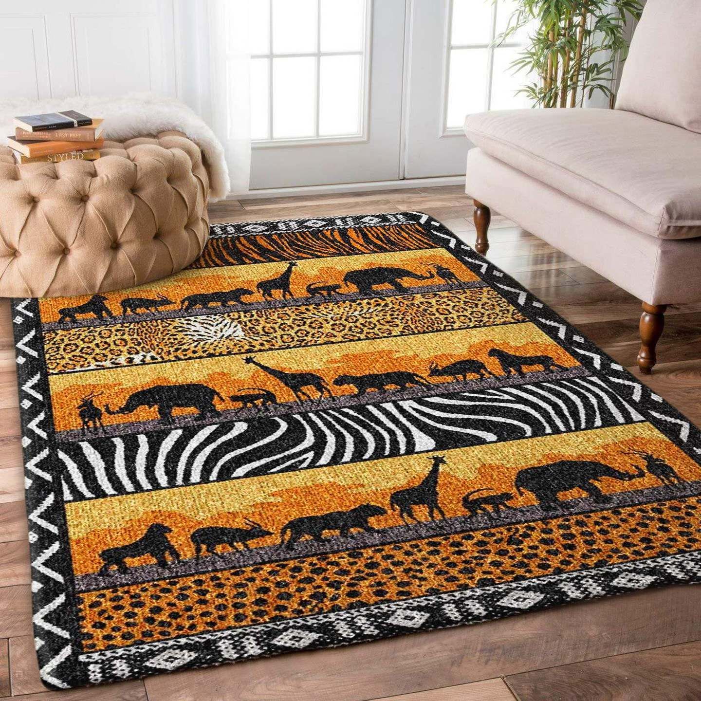 African Animals HN0710005R Rug