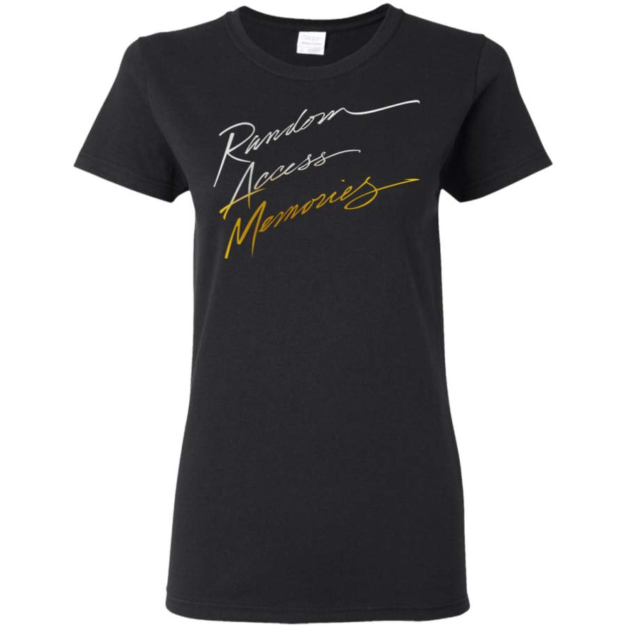 AGR Daft Punk Random Access Memories Womens T-Shirt